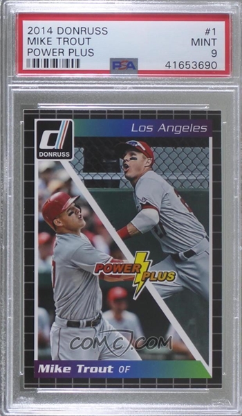 PSA 2014 newest Mike TROUT DONRUSS..A